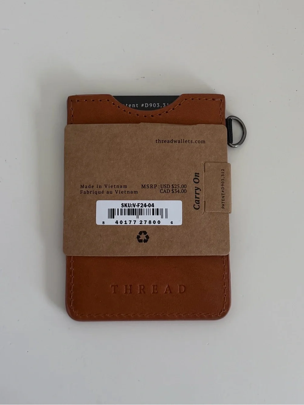Thread Vertical Wallet - Picture 3 of 4